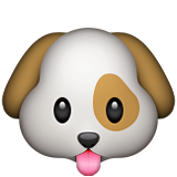 dog face emoji
